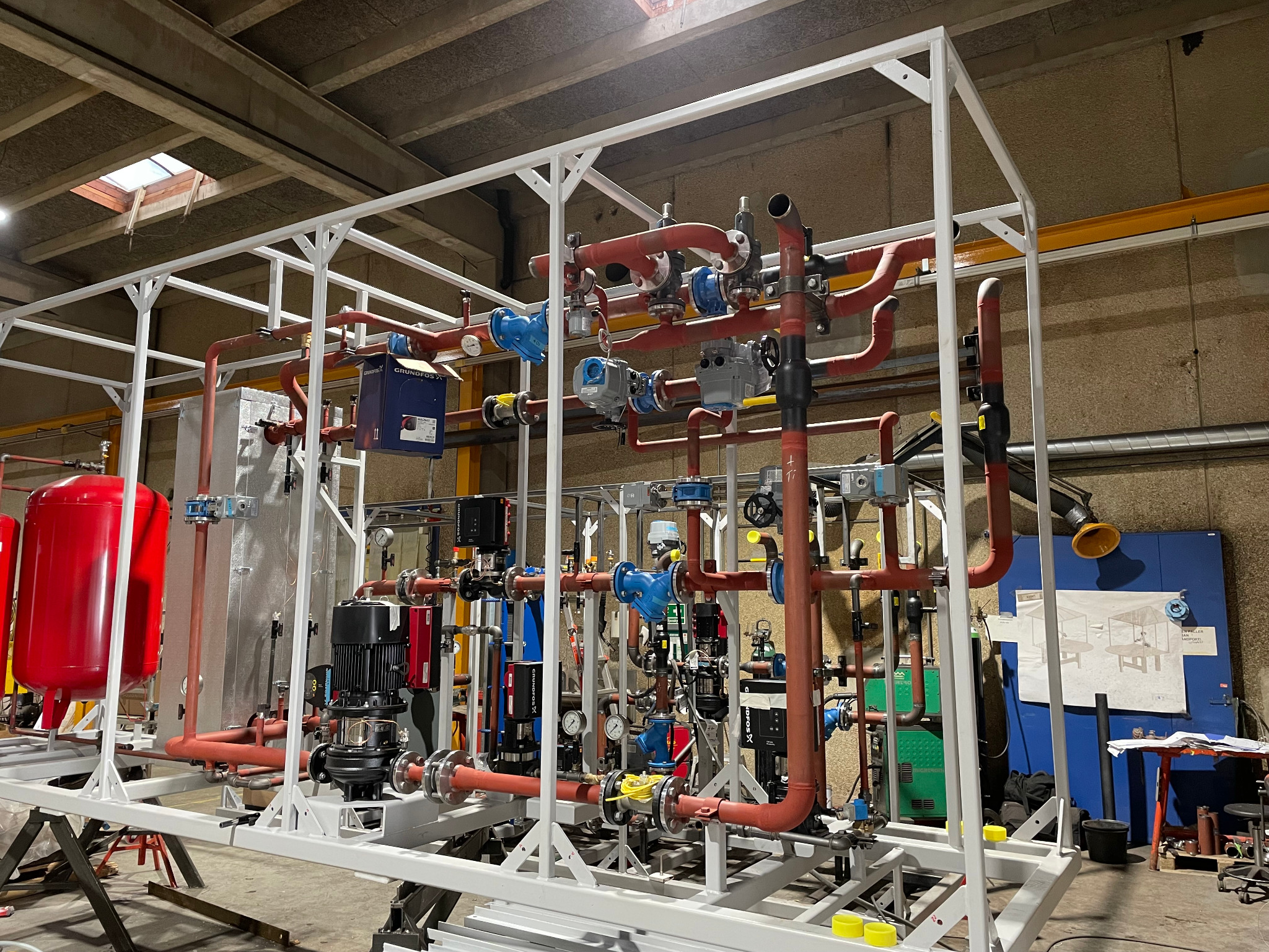 Industrial skid system